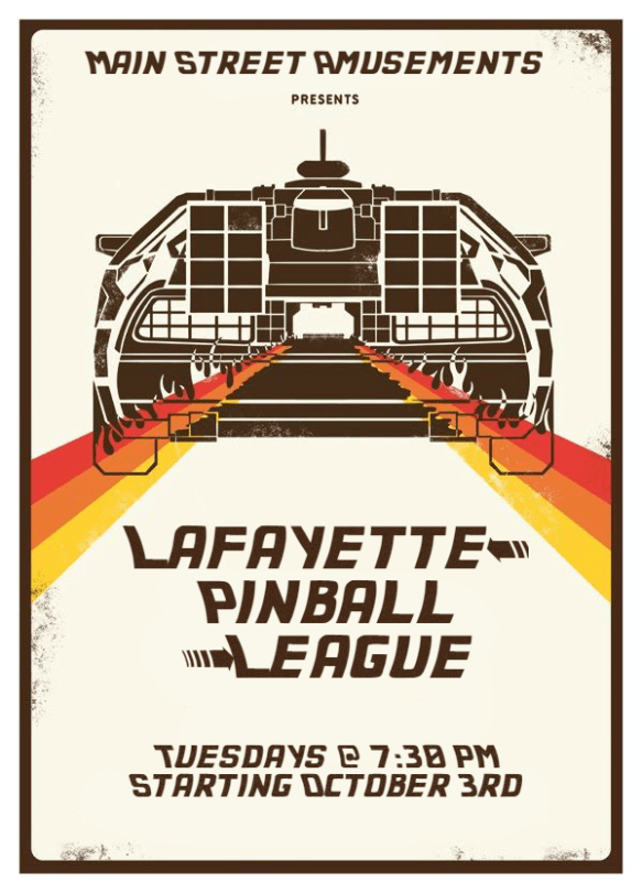 BTTF League Poster
