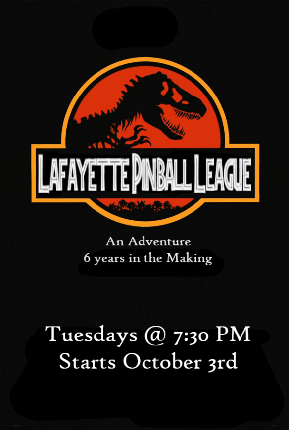 jurassicpark league poster