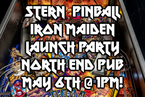 launch party iron maiden font