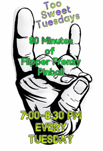 too sweet Tuedays flyer