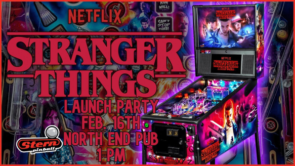 stranger things Launch Party